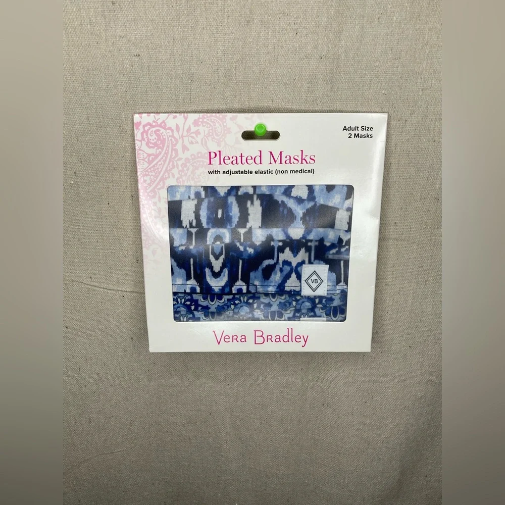 Vera Bradley Pleated Masks NWT